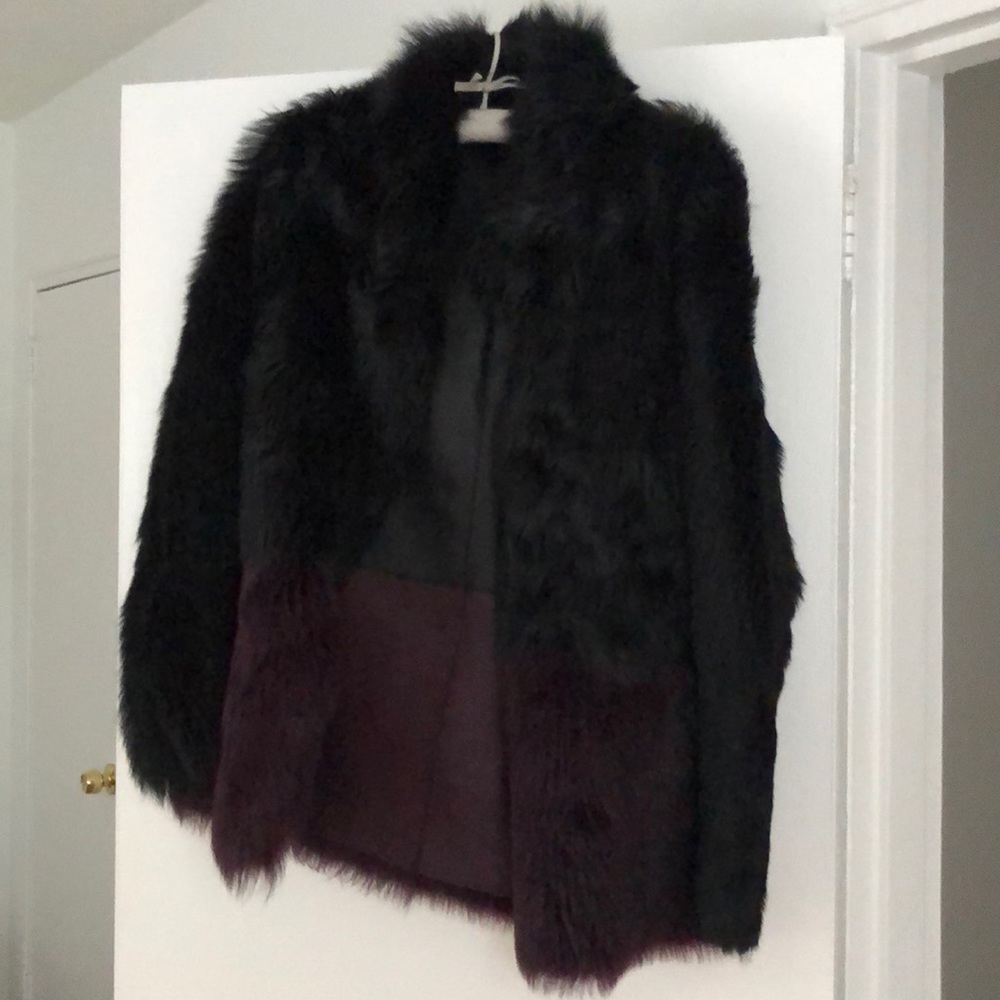 LK Bennett sheepskin coat size s